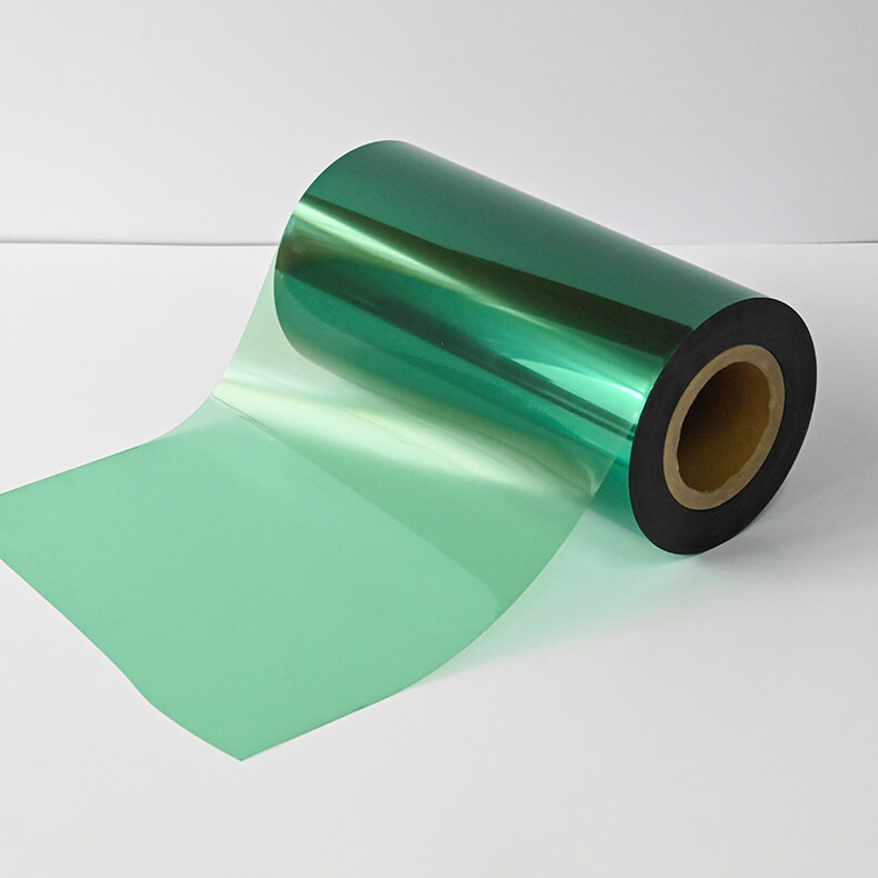 Green Pet Mylar-Polyester Green Pet-Blattrolle Film