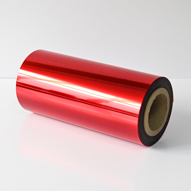 Rote Farbe Bopet Mylar Pet Red Sheet Red Transparentfolie